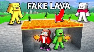JJ and Mikey Troll Their Friends With SECRET BASES In Hide-and-Seek!
