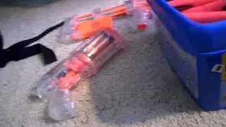 My small Nerf arsenal