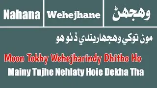 Learn Sindhi Language Course|Sindhi Difficult Words|Episode 02|Use in Sindhi Sentence Through Urdu