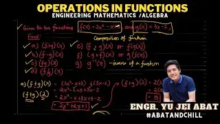 Functions (operations in Functions) - Engineering Mathematics (Algebra) | 