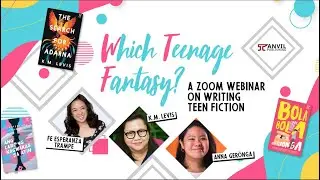 K.M. Levis, Fe Esperanza Trampe, Anna Geronga | Zoom Webinar on Writing Teen Fiction