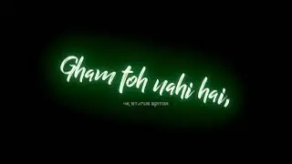 Channa mereya status| mehfil mein teri humna rahe jO status |Black Screen status