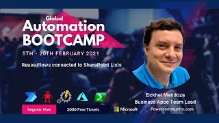 Reuse Flows connected to SharePoint Lists. - Global Automation Bootcamp 2021