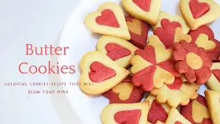 BUTTER COOKIES RECIPE That Will Blow Your Mind! Colorful Butter Easy Dessert for Any Occasion