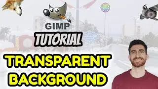 How to REMOVE BACKGROUND from an IMAGE and make it TRANSPARENT - GIMP Tutorial