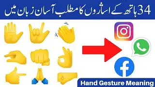 Hand Gestures Emojis Meanings | Hand Signs, Hand Symbols Meanings | Facebook Whatsapp hand gestures