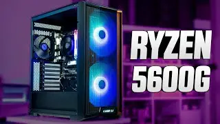 Best Budget Ryzen 5 5600G PC Build 2021 -- $600 Dollar High Airflow Gaming PC!