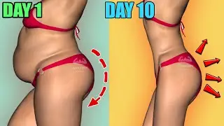 #22 The Perfect Bubble Butt Workout & Lose belly Fat | All standing, No Equipment