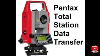 Data Transfer in Total Station