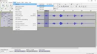Audacity Basics Copy Paste Track Export