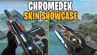 Valorant New "Chromedek" Skin Bundle In Game Showcase