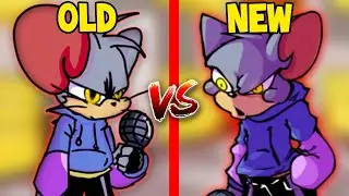 FNF': The Basement Show V2 - Come For Revenge (Old Vs New) (d-side tuffy song 1.5 vs 2.0 comparison)