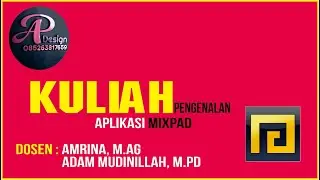 Software Mixpad untuk Menggabung Audio