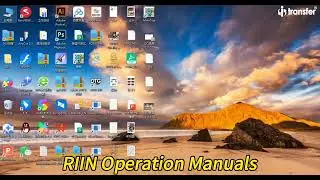 i-Transfer® RIIN Software work with the single head xp600 30-33cm DTF Printer