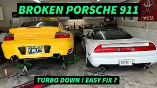 THE PORSCHE 911 TURBO BROKE ! WHEN IT RAINS IT POURS