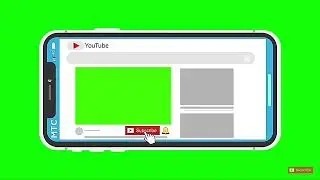 YouTube Subscribe Green Screen