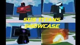 Skibidi Brawl Sus Titans Showcase 😳 #roblox
