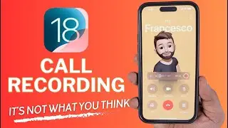 iOS 18 Call Recording 🔥 Compatible iPhones 🤦🏻‍♂️