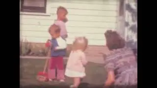 Minneapolis, Minnesota 1944 8mm lost home movie