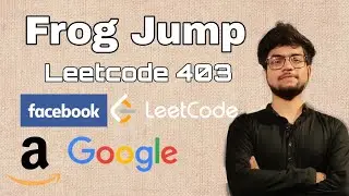 Leetcode 403. Frog Jump | Hindi | Easy Explanation + Code