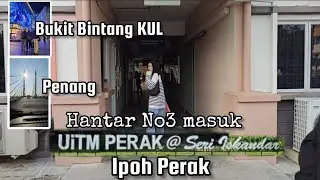 Daftar di UITM PERAK & Bercuti #uitm #2024 #penang #bukitbintang