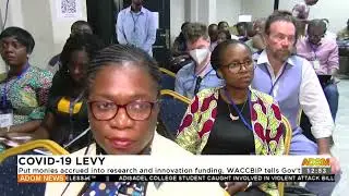 COVID-19 Levy: Put monies accrued into research and innovation funding (27-07-23)