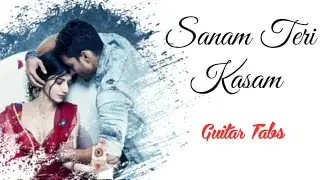 Sanam Teri Kasam (Intro) | Guitar Tabs/Leads | Check Description For lesson👇