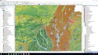 Using the Extract by Mask ArcToolbox Tool in ArcMap