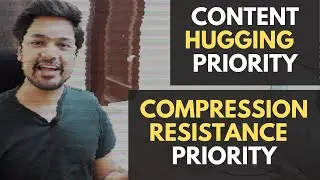 Content Hugging Priority and Content Compression Resistance Priority | iOS