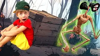 Сиреноголовый гонится за нами | Сиреноголовый в реальной жизни  **3 Часть**