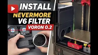 Reducing 3D Printer Fumes - Nevermore V6 Install on Voron 0.2