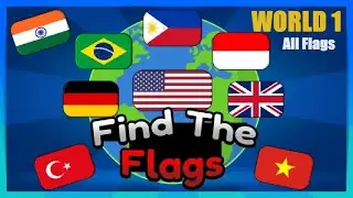 Roblox Find The Flags Walkthrough - All Flags (World 1)