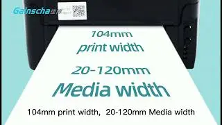 Hot sell 4inch thermal transfer printer