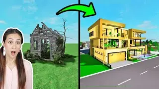 €1 VS €100,000,000 HOUSE IN BROOKHAVEN!