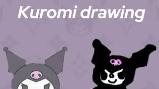 Drawing Kuromi on ibis paint x