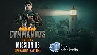 Commandos: Origins - Mission 5 (Hard) | Operation Rapture | Walkthrough | All Collectables