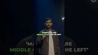 Middle class ? Standup Comedy | Manoj Prabakar