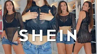 Shein Transparent tops Review & How to style #shein #tryonhaul