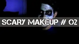 | Joker MakeUp | | Scary MakeUp # 02 | | By FidioLogy |