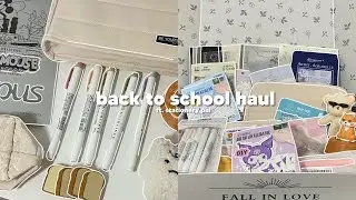 back to school haul ft. stationery pal (+ CLOSED INTERNATIONAL GIVEAWAY)