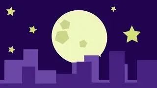 Moon Rising - After Effects Animation