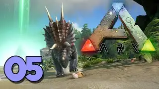 Let's Play ARK Survival Evolved | 05 | Taming a Trike