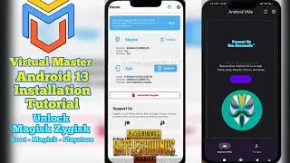 New Update Virtual Master Magisk Unlock Zygisk How To Installation in Android 13-12 Follow All Steps