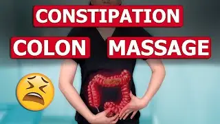 How to Massage Out Your Stuck Poop | FIX CONSTIPATION