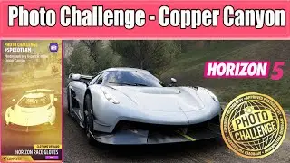 Forza Horizon 5 Photo Challenge - Copper Canyon - Winter season Series 9