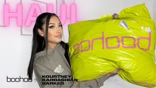 BIG TRY-ON HAUL BOOHOO BY KOURTNEY KARDASHIAN !