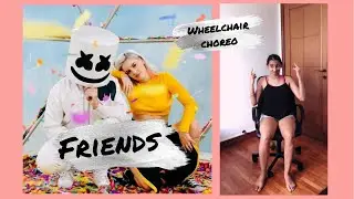 Wheelchair Choreography: “FRIENDS” by Marshmellow & Anne- Marie | cover by Ellie Dixon | #shorts