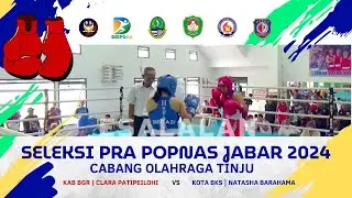 FINAL | Clara Patipeilohi VS Natasha Barahama | Seleksi Pra POPNAS JABAR 2024