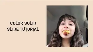 color slide after effects tutorial