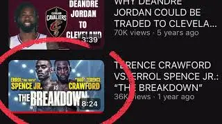 TERENCE CRAWFORD VS ERROL SPENCE BAD ANALYSIS PART 3